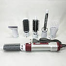 Фен практичний Gemei GM-4836 7 в 1, Фен професійна щітка, Фен-гребінець для створення зачіски UK-58, фото 5