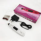 Фрезер для манікюру оригінал SmartUs, Фрезер для корекції нігтів Машинка манікюру домашня AC-17, фото 6