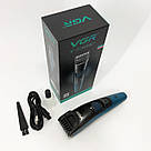 Машинка для підстригання VGR, Машинка для стрижки з безліччю насадок Акумуляторна стрижки CQ-23, фото 4