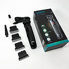 Машинка для стрижки волосся хороша, Машинки для стрижки професійні машини Набір з зарядкою BK-48, фото 7