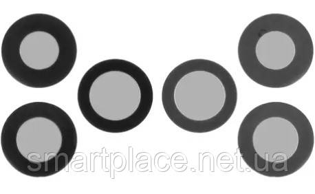 Скло камери Apple iPhone 12 Pro Max (без рамки) (3шт) (PRC) Black, фото 1