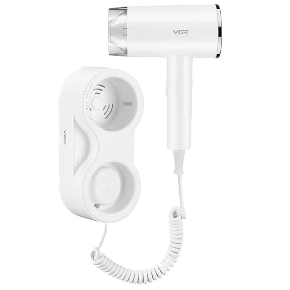 Фен для голови з гарантією VGR, Жіночий потужний фен для укладання волосся Фени сушіння волосся BJ-63, фото 1