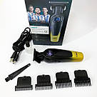 Бездротовий тример для стрижки волосся VGR, Бездротовий тример для стрижки та гоління PS-68, фото 7