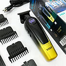 Бездротовий тример для стрижки волосся VGR, Бездротовий тример для стрижки та гоління PS-68, фото 4