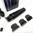 Машинка для різних стрижок акумуляторна, Акумуляторний універсальний тример для стрижки OX-49, фото 2