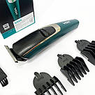 Машинка для стрижки волосся потужна, Тример з регульованою довжиною, Машинка для стрижки від акб SQ-37, фото 6