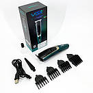 Машинка для стрижки волосся потужна, Тример з регульованою довжиною, Машинка для стрижки від акб SQ-37, фото 9