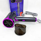 Фен для волосся з дифузором Magio MG-163 2000 Вт, Зручний фен для домашнього використання IS-80, фото 5