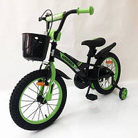 Двоколісний велосипед Hammer, Велосипед з додатковими колесами зі швидкістю для хлопчика ZN-49