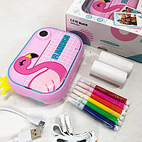 Принтер для друку для дітей, Фотоапарат миттєвого друку, Дитячий фотоапарат селфі з друком фотографій ZO-85