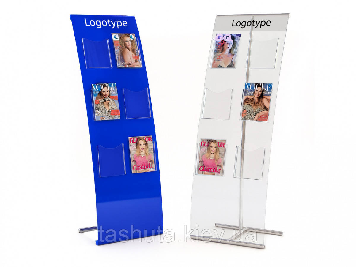 Рекламная стойка "ПАРУС" А4 х 6 шт Ташута  (21-62520)
