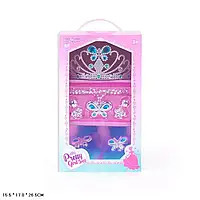 Ігровий набір аксесуарів для дівчаток 7086-3: туфлі та прикраси, в коробці