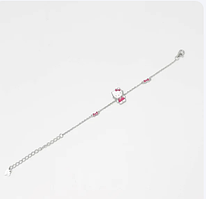 Браслет, срібло, 14+5 см, БК2/902