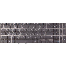 Клавіатура для ноутбука SAMSUNG 370R5E чорна, без фрейму