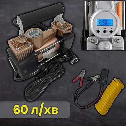 Автокомпресор для машини CHAMPION CP-1015 240 Вт 60 л/хв 15 А, фото 1