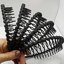 Обруч для волосся "Хвиля Зубці матові".