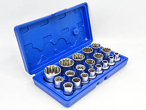 Набір 12-гр. спец головок 1/2 8-32мм, 20 од. Profline 68050, фото 2