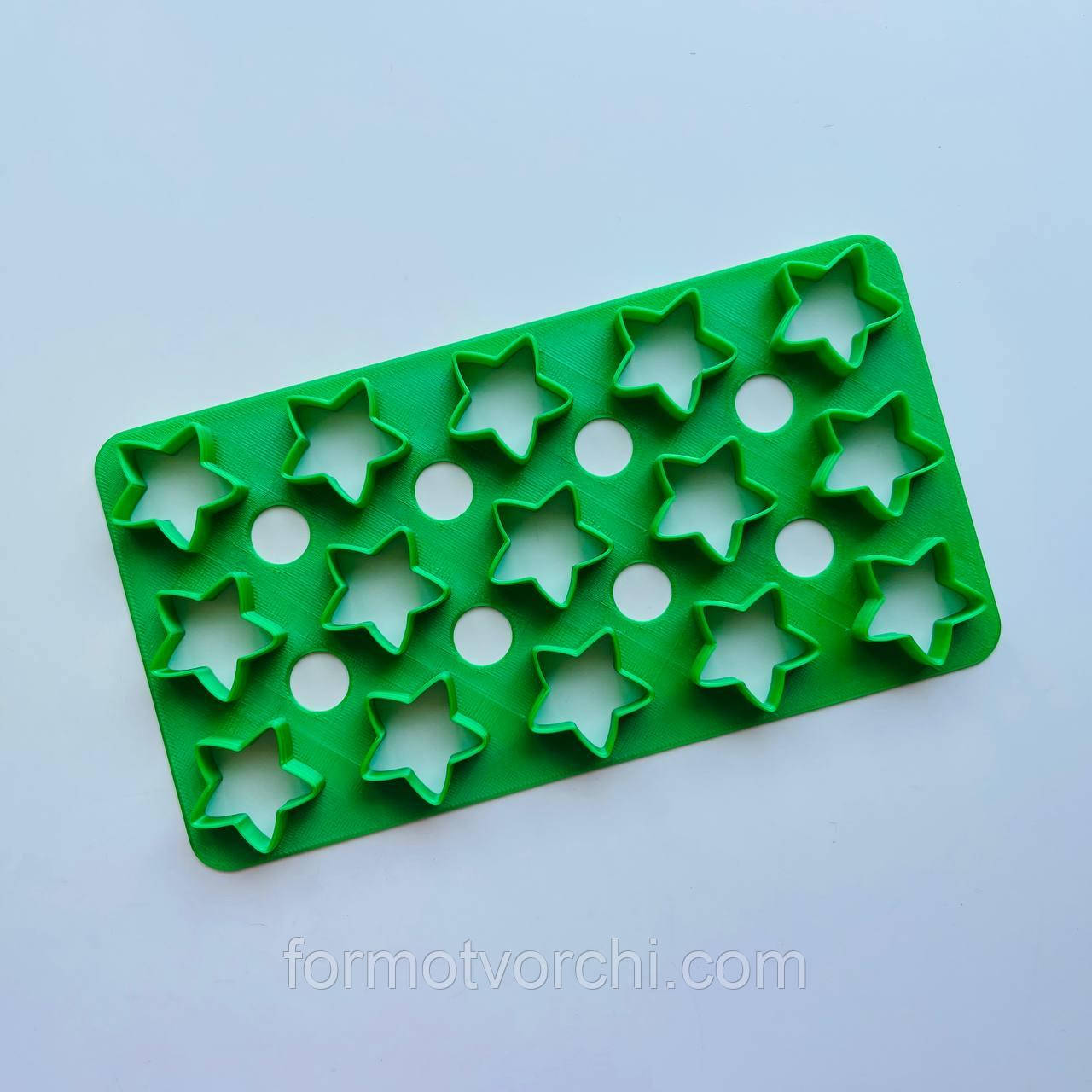 3D-формочки-вирубки для пряників "Мультрамка зірка 3,3 см"