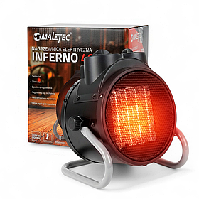 Тепловентилятор для квартири Maltec 107958 2 кВт керамічний нагрівач обігрівач електричний для дому