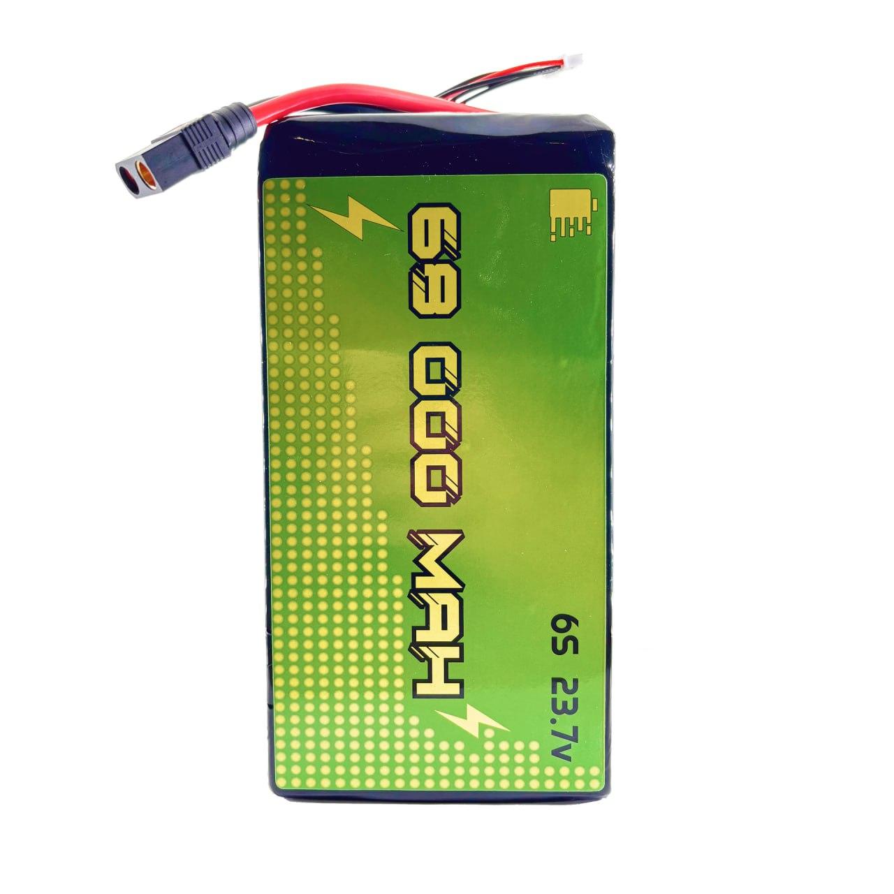 Акумулятор до дронів типу Баба Яга та Вампір, 6S, 68000 mAh, Solid State, 23.7V