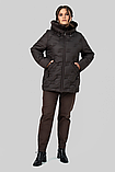 Жіноча сіра зимова куртка Анжеліка, фото 3