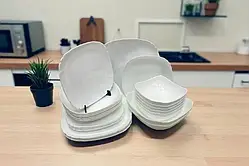 Сервіз столовий 26 предметів (найвдаліша комплектація) Luminarc Lotusia V1095