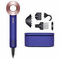 Фен Dyson Supersonic HD07 Limited Edition Vinca Blue/Rose (426081-01) професійний фен з іонізацією та 5 насадками