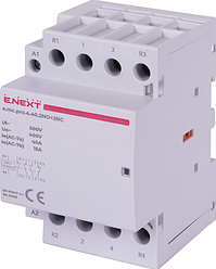 Модульний контактор e.mc.pro.4.40.2NO+2NC, 4р, 40А, 2NO+2NC, 220В