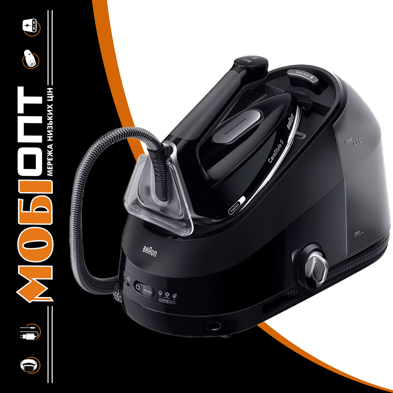 Парогенератор BRAUN CareStyle 5 IS5249BK Black UA