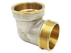 Кутник з проточкою ASCO, 2" ЗВ, нікель 202302-0006