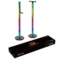 Підставка для навушників MEETION BK300 з RGB-підсвіткою 52 см Чорний 59550