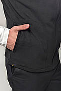 Флісова безрукавка чоловіча Чорна M, фото 6