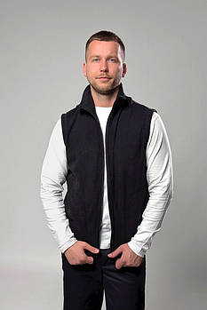 Флісова безрукавка чоловіча Чорна M