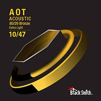 BlackSmith ABR-1047 Extra Light - Зтягування акустичної гітари