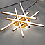 Люстра на низьку стелю Artlight 85W до 18 м2 колір Золотистий W223/6GD, фото 8