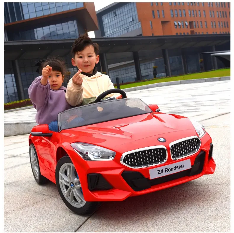 Дитячий електромобіль на акумуляторі BMW Z4 Roadster M 5742 з пультом для дітей 3-8 років Червоний, фото 1