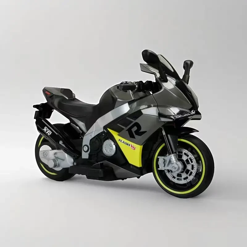 Дитячий електро мотоцикл двоколісний на акумуляторі Ducati M 6013 для дітей 3-8 років Сірий, фото 1