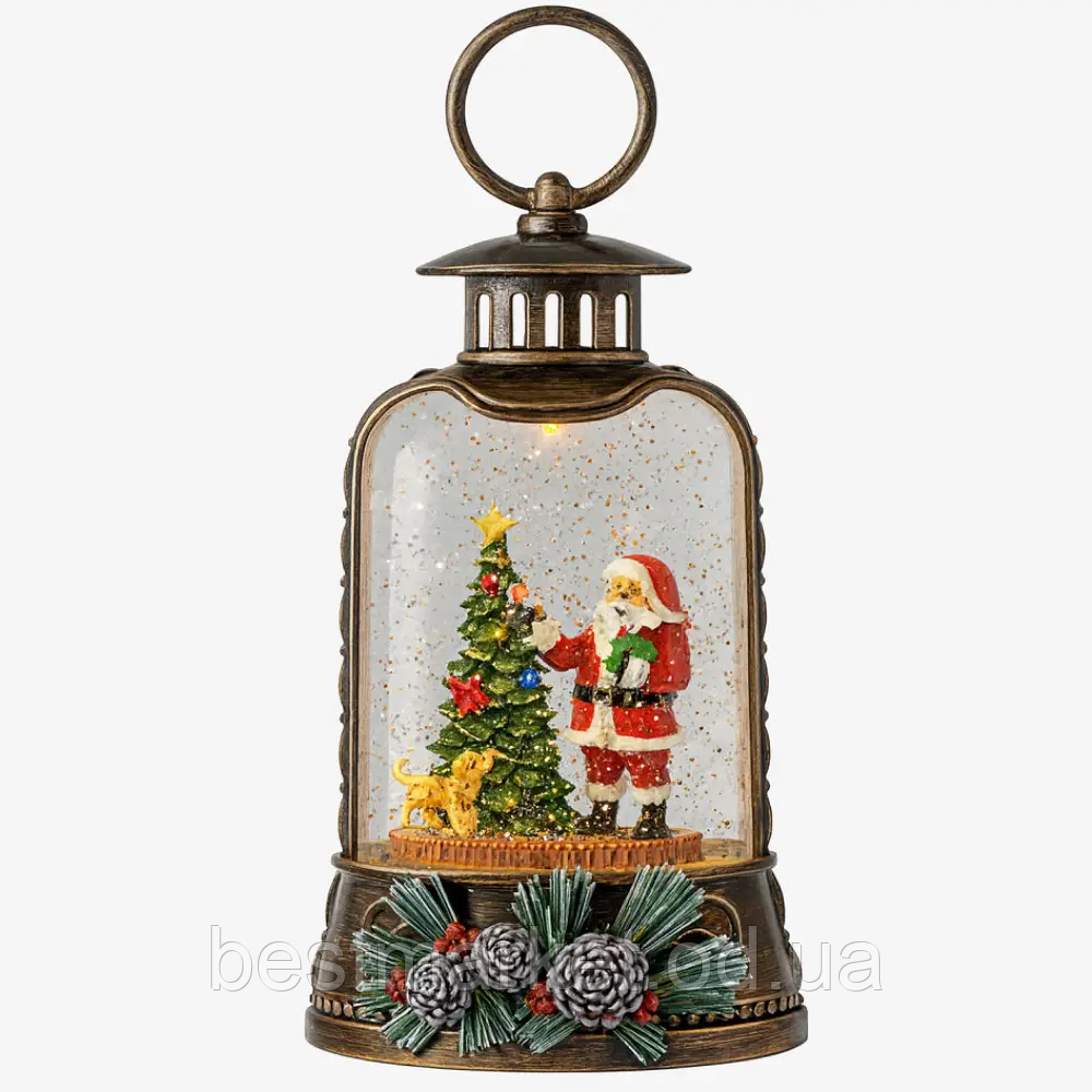 Новорічний світильник від батарейок, WDL-25011A/Норічний нічник/ Різдвяний ліхтарик новорічний