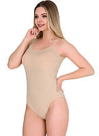 Жіноче боді майка бавовна  42-50р Туреччина TM Berrak бежевий