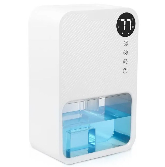 Осушувач повітря TDOO 1100 мл, таймер 24 год, нічний режим, підсвітка, авто вимкнення, фото 1