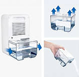 Осушувач повітря TDOO 1100 мл, таймер 24 год, нічний режим, підсвітка, авто вимкнення, фото 2