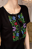 Жіноча футболка на короткий рукав вишита "Квітуча" арт. 5147, фото 5