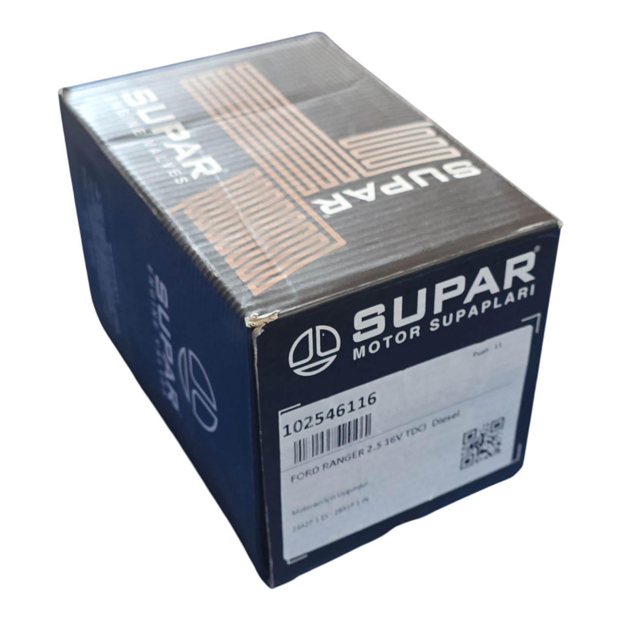 Клапан впускний/випускний FORD RANGER 2006-2012 (2.5TDCI 16V) SUPSAN