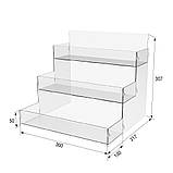 Органайзер EKOSTAR для стаканчиків на 3 полиці 300х317х307, фото 3