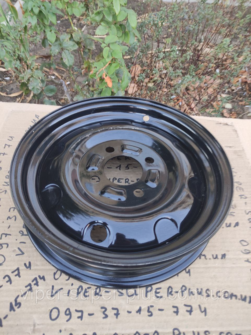 Диск (обод) Карго 18 Діаметр 12, 4 болта, для електровелосипедів та мототехніки, фото 1