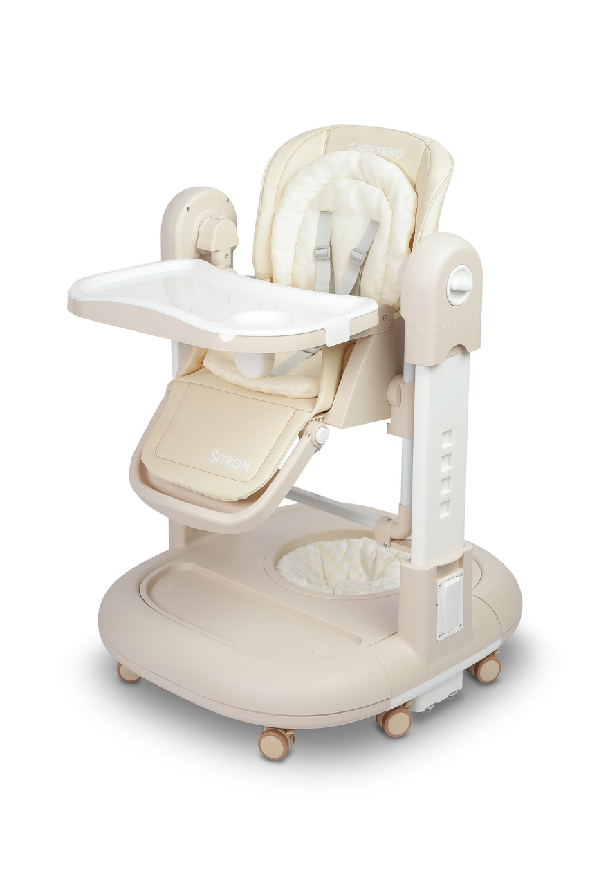 Стільчик для годування 3 в 1 Caretero Sitron Beige, фото 1