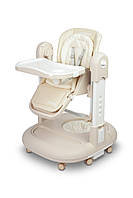 Стільчик для годування 3 в 1 Caretero Sitron Beige