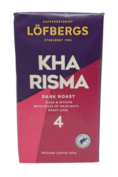 Мелена кава Lofbergs Kharisma 100% arabica 500 гр, фото 1