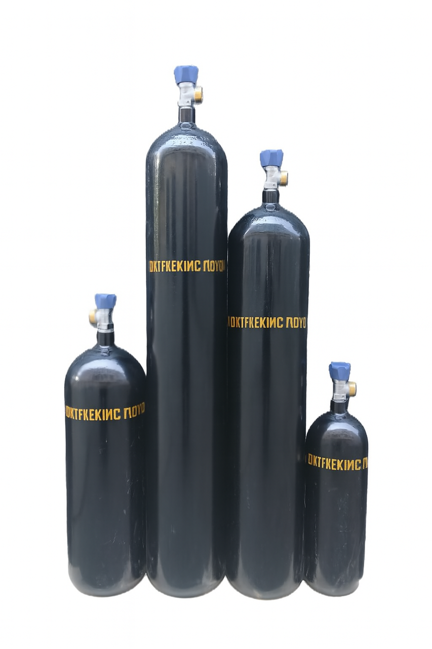 НОВИЙ балон вуглекислотний 5 л вентиль CAVAGNA/Італія, фото 1