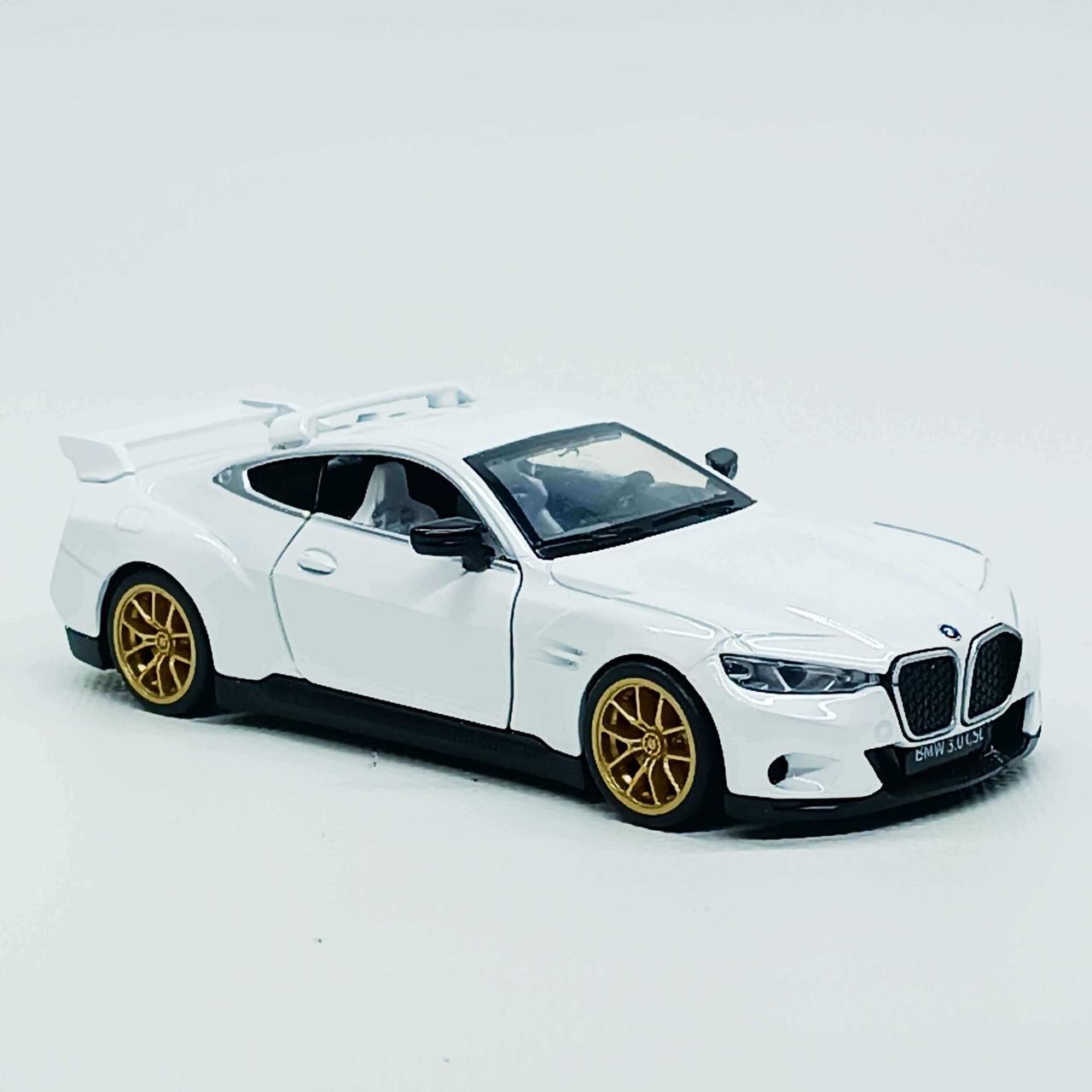Машинка металева Автопром BMW 3.0 CSL 1:34 — інерційна модель зі світлом і звуком, арт. 68732, фото 1
